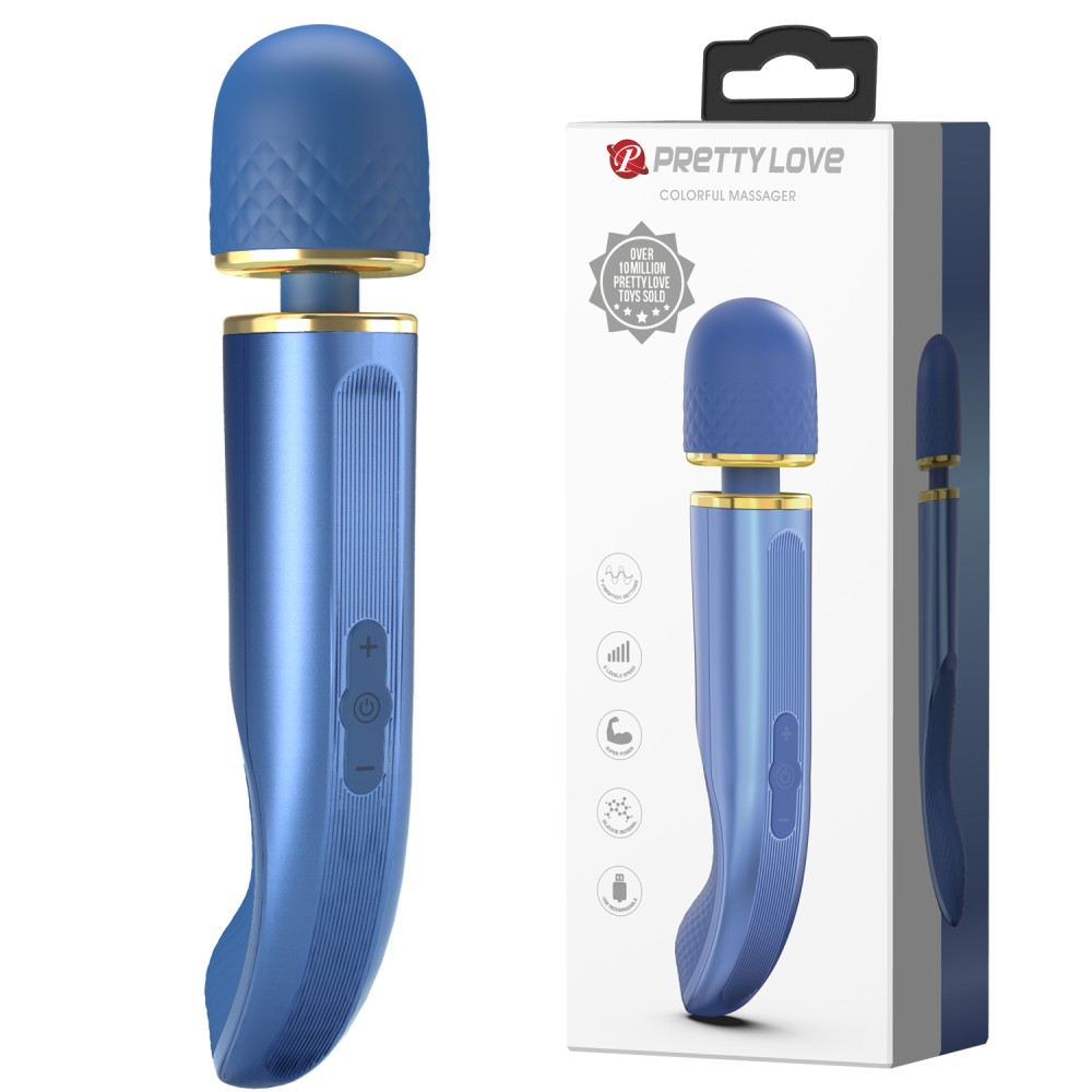 Pretty Love Colorful Massager Blue | ViPstore.hu - Erotika webáruház #4 - EAN 6959532328646 | SKU DEBRA01703