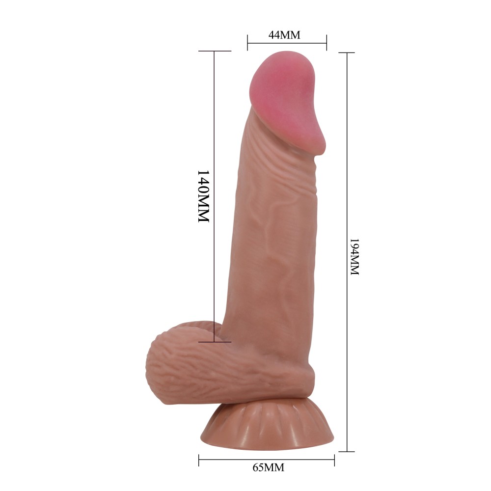 Sliding Skin 7.6" Brown | ViPstore.hu - Erotika webáruház #8 - EAN 6959532360042 | SKU DEBRA01789