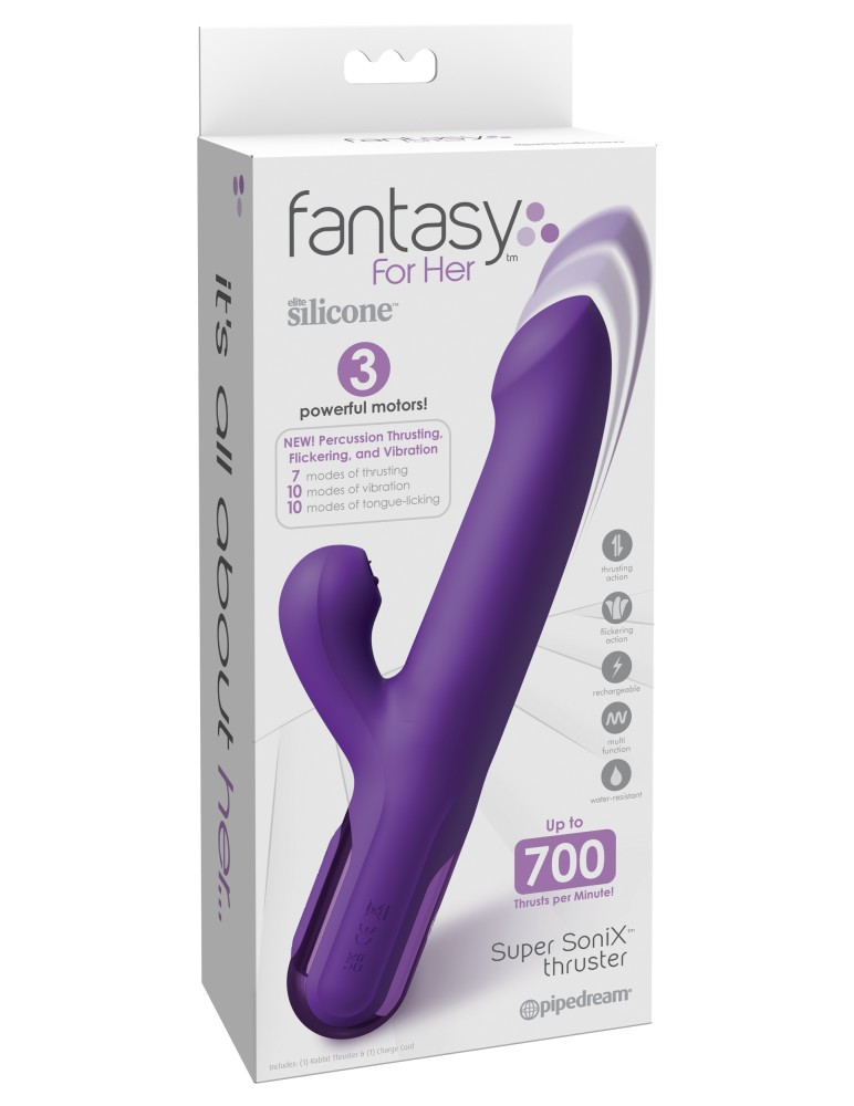 Fantasy For Her Super SoniX Thruster - Purple | ViPstore.hu - Erotika webáruház #1 - EAN 603912775877 | SKU PIPE497112