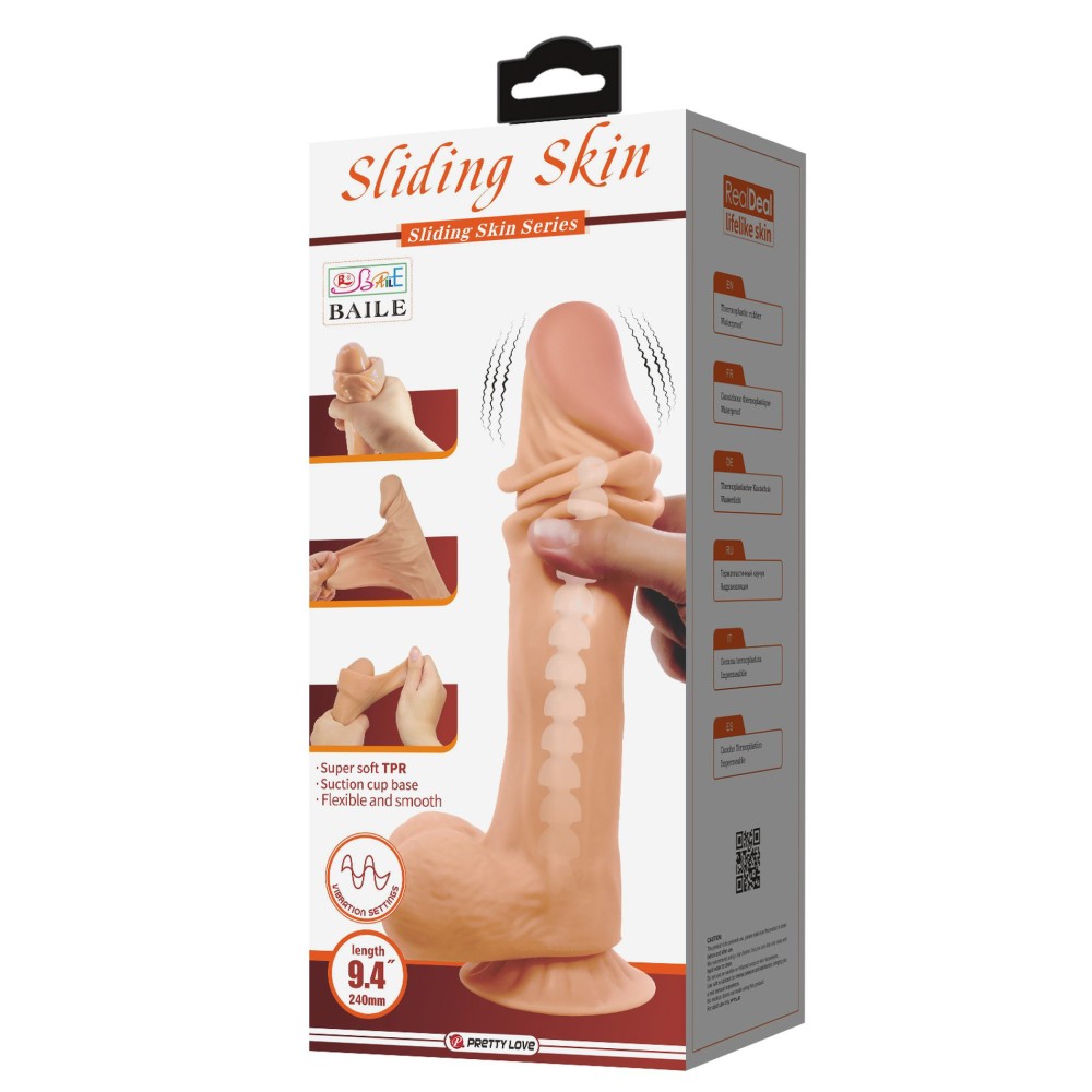 Sliding Skin 9.4" Flesh II | ViPstore.hu - Erotika webáruház #1 - EAN 6959532360240 | SKU DEBRA01782