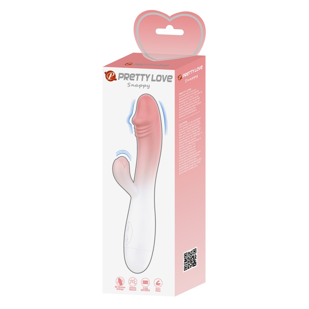 Pretty Love Snappy Pink/White | ViPstore.hu - Erotika webáruház #1 - EAN 6959532361735 | SKU DEBRA01816
