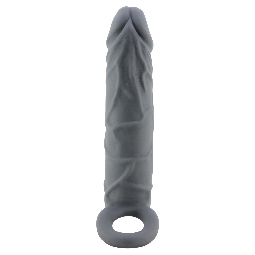 Pretty Love Realistic Penis Sleeve Black III | ViPstore.hu - Erotika webáruház #7 - EAN 6959532336733 | SKU DEBRA01826
