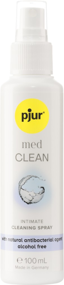 pjur® med CLEAN Spray - 100 ml spray bottle | ViPstore.hu - Erotika webáruház #1 - EAN 827160113711 | SKU PJUR000045