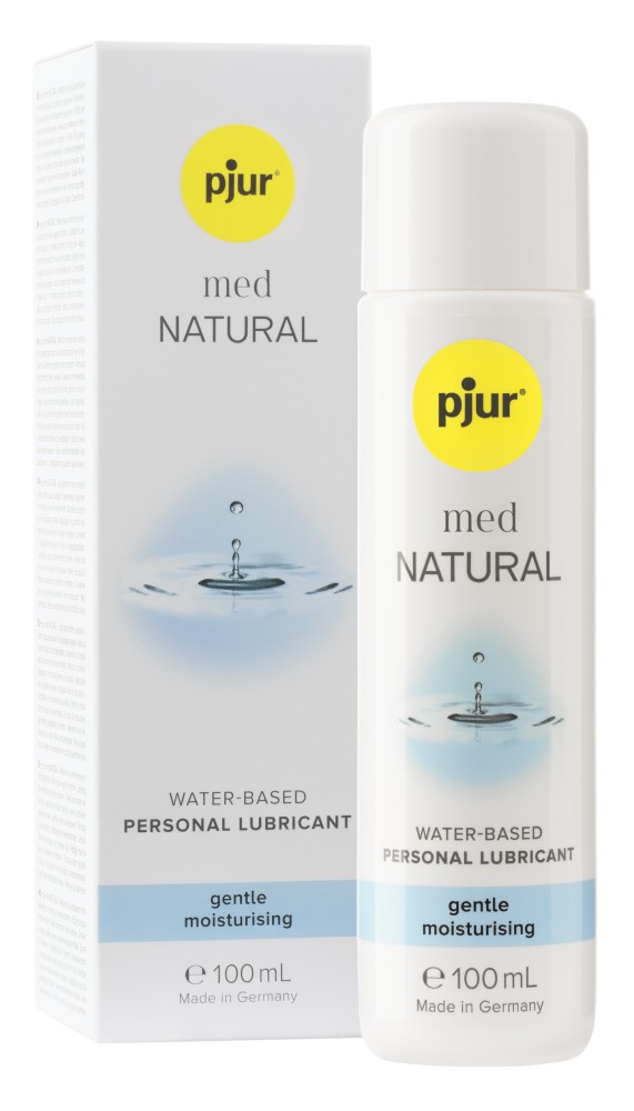 pjur® med NATURAL glide - 100 ml bottle | ViPstore.hu - Erotika webáruház #1 - EAN 827160105815 | SKU PJUR000069