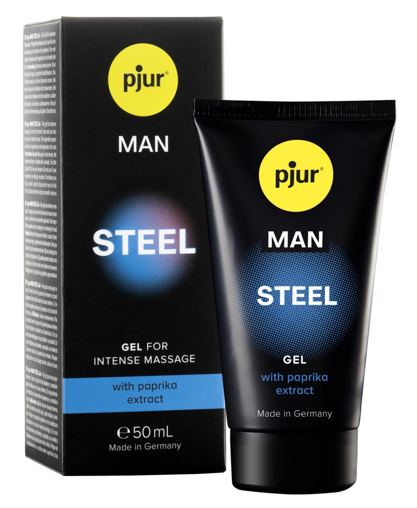 Pjur MAN Steel Gel - 50 ml | ViPstore.hu - Erotika webáruház #1 - EAN 827160111670 | SKU PJUR000137