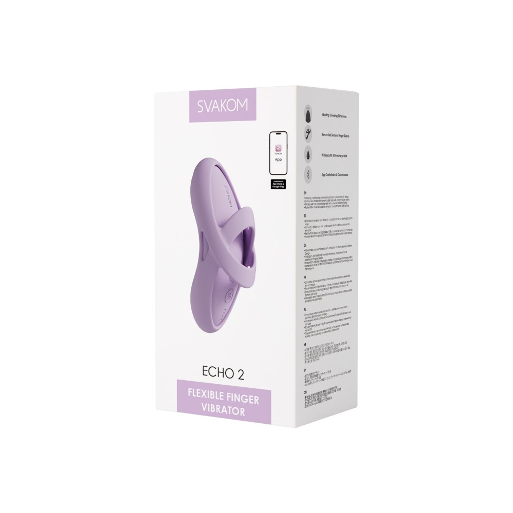 Echo 2 Pink Lilac | ViPstore.hu - Erotika webáruház #1 - EAN 6959633105245 | SKU SVAKOM0220