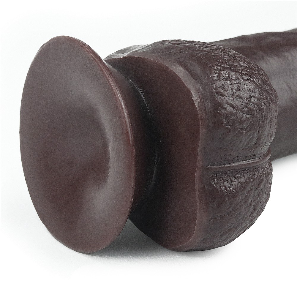 0'' Sliding Skin Dual Layer Dong Black | ViPstore.hu - Erotika webáruház #4 - EAN 6970260909419 | SKU LVTOY00511