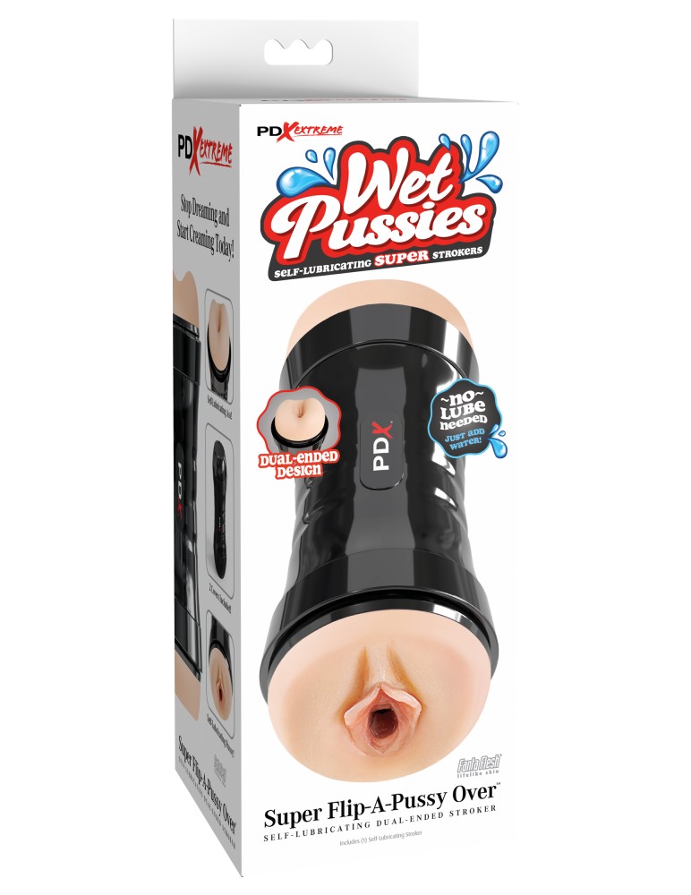 Wet Pussies - Super Flip-A-Pussy Over - Light | ViPstore.hu - Erotika webáruház #1 - EAN 603912777574 | SKU PIPERD44621