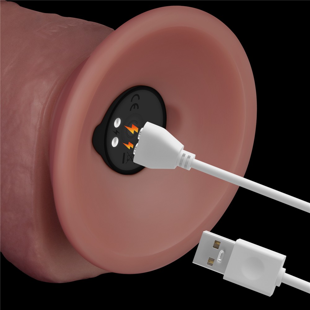 8.5'' Vibrating Dual Density Power Cock | ViPstore.hu - Erotika webáruház #9 - EAN }