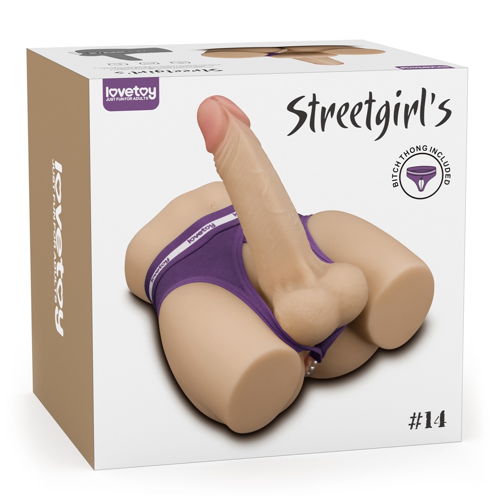 Streetgirl's #14 with Bendable Dildo | ViPstore.hu - Erotika webáruház #1 - EAN 6942063402275 | SKU LVTOY00803