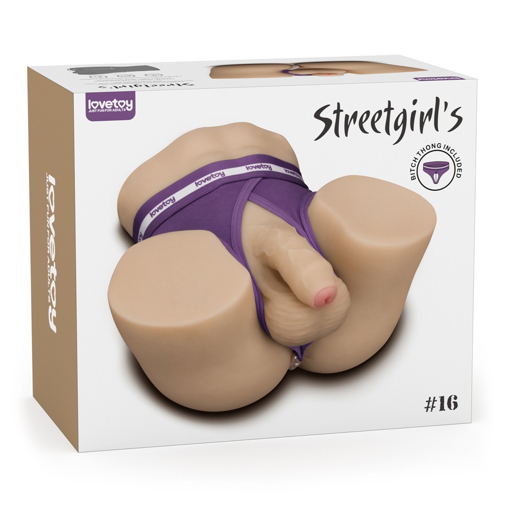 Streetgirl's #16 with Dildo | ViPstore.hu - Erotika webáruház #1 - EAN 6942063402299 | SKU LVTOY00805