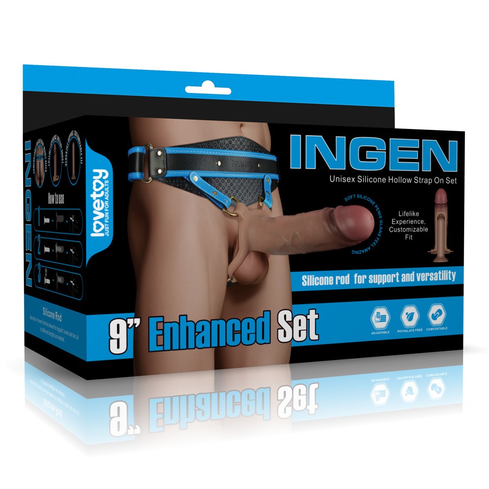 Ingen 9'' Enhanced Set XS/S/M (Flesh) | ViPstore.hu - Erotika webáruház #1 - EAN 6942063402046 | SKU LVTOY00809