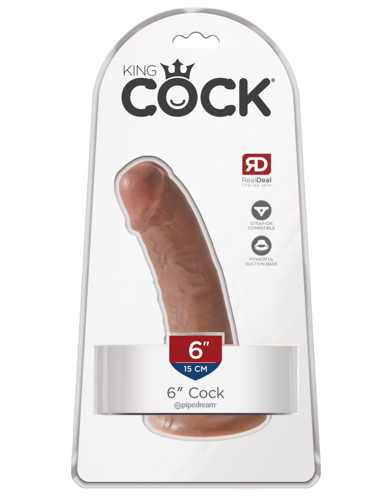 6" Cock  Tan | ViPstore.hu - Erotika webáruház #1 - EAN 603912746303 | SKU PIPE550122