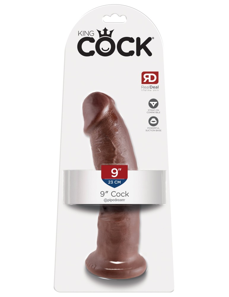 9" Cock  Brown | ViPstore.hu - Erotika webáruház #1 - EAN 603912349993 | SKU PIPE550429