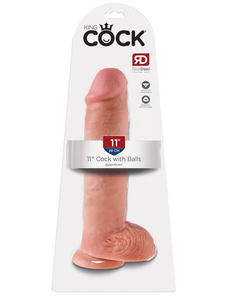 11" Cock with Balls  Light | ViPstore.hu - Erotika webáruház #1 - EAN 603912350197 | SKU PIPE551021
