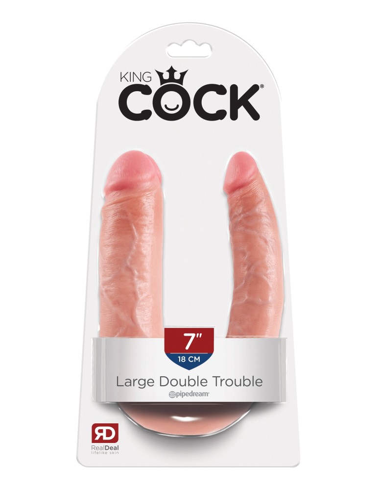 Large Double Trouble  Light | ViPstore.hu - Erotika webáruház #1 - EAN 603912350128 | SKU PIPE551521