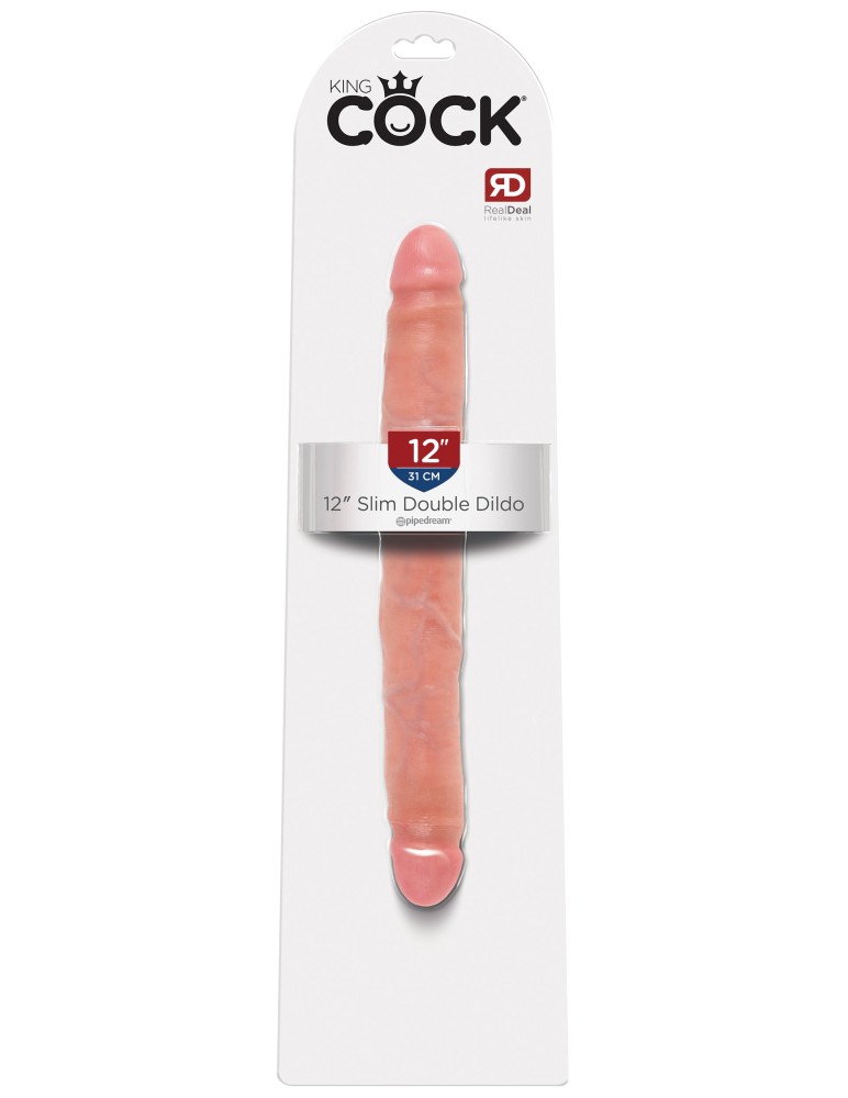 12" Slim Double Dildo Light | ViPstore.hu - Erotika webáruház #1 - EAN 603912350340 | SKU PIPE551621