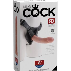 Strap on Harness with 8" Cock Light | ViPstore.hu - Erotika webáruház #1 - EAN 603912361278 | SKU PIPE562321