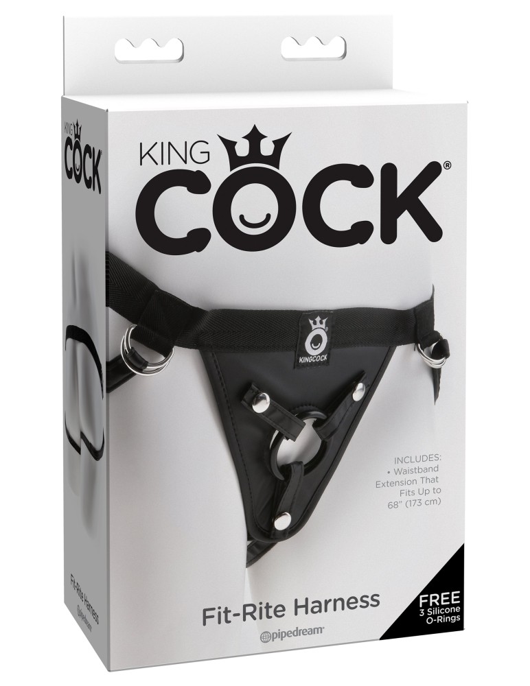 Fit Rite Harness  Black | ViPstore.hu - Erotika webáruház #1 - EAN 603912739732 | SKU PIPE563023