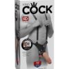 11" Hollow Strap On Suspender System Light/Black | ViPstore.hu - Erotika webáruház #1 - EAN 603912737936 | SKU PIPE564221