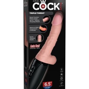 7.5" Thrusting Cock with Balls Brown | ViPstore.hu - Erotika webáruház #1 - EAN 603912770537 | SKU PIPE572829