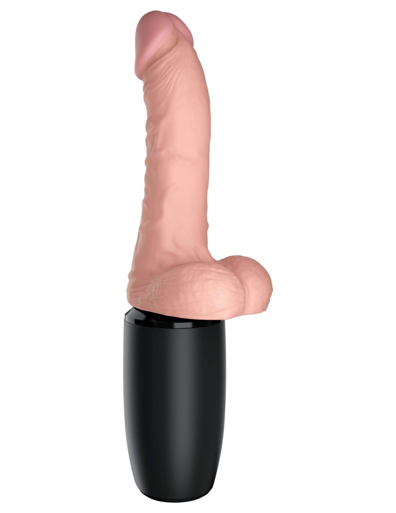 7.5" Thrusting Cock with Balls Brown | ViPstore.hu - Erotika webáruház #5 - EAN 603912770537 | SKU PIPE572829