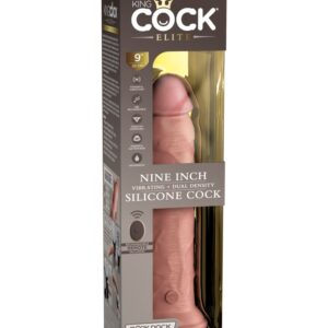 9" Dual Density Vibrating Silicone Cock with Remote  Light | ViPstore.hu - Erotika webáruház #1 - EAN 603912769449 | SKU PIPE577921