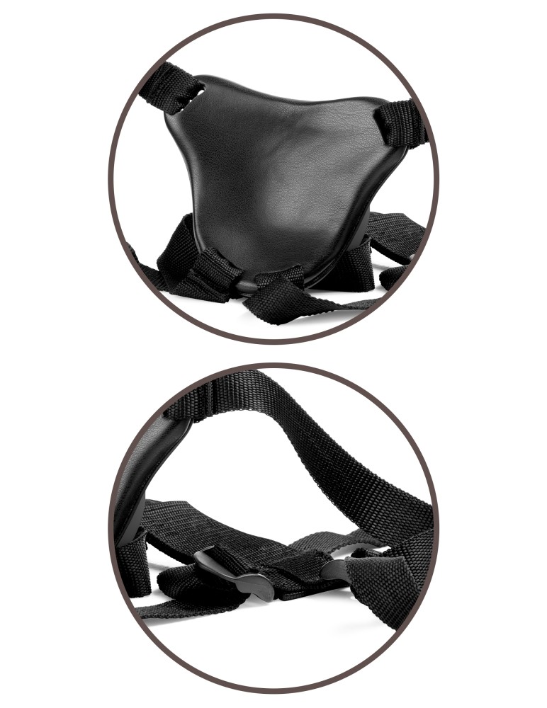 Comfy Silicone Body Dock Kit Black/ Dark Brown | ViPstore.hu - Erotika webáruház #10 - EAN 603912771251 | SKU PIPE578322
