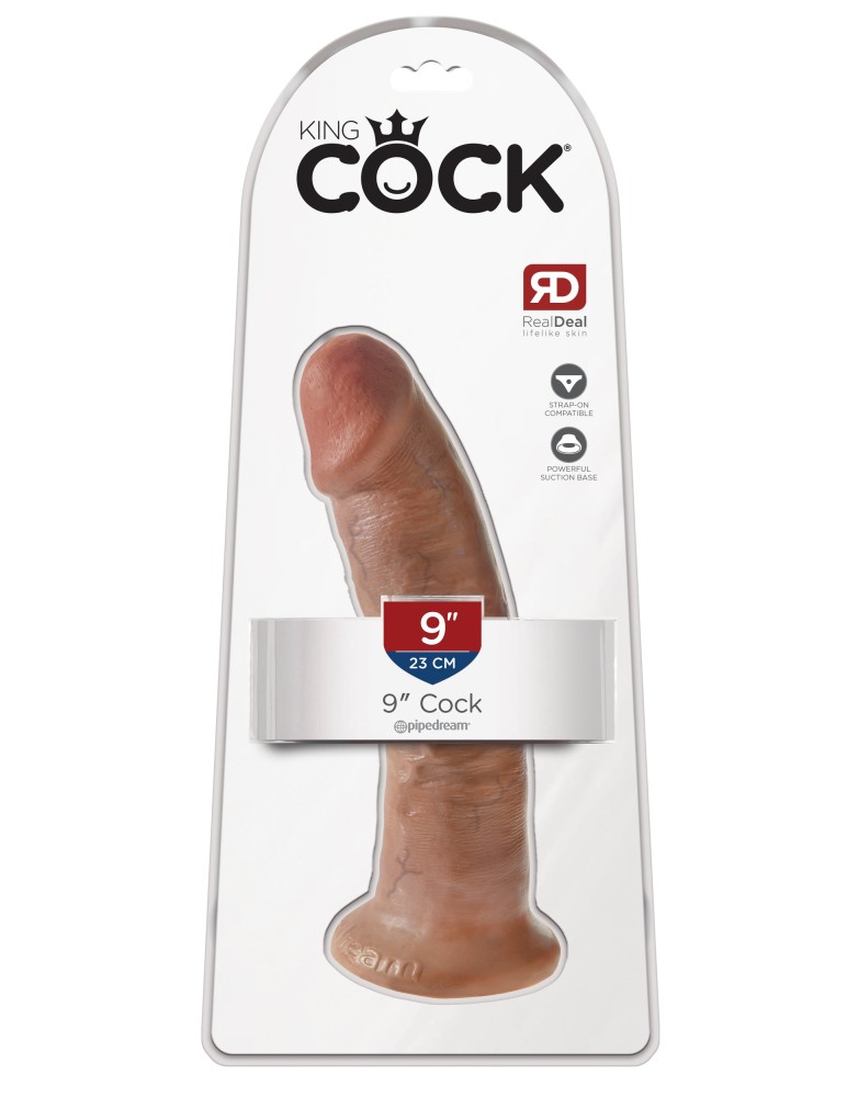 9" Cock  Tan | ViPstore.hu - Erotika webáruház #1 - EAN 603912746334 | SKU PIPE550422