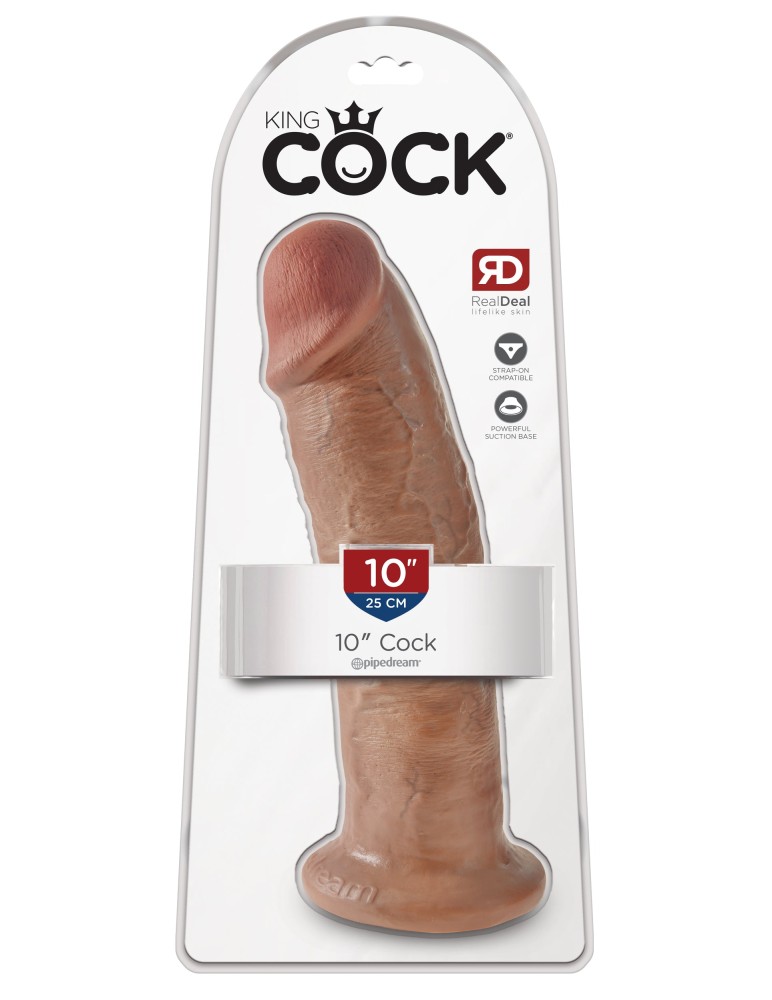 10" Cock Tan | ViPstore.hu - Erotika webáruház #1 - EAN 603912746341 | SKU PIPE550522