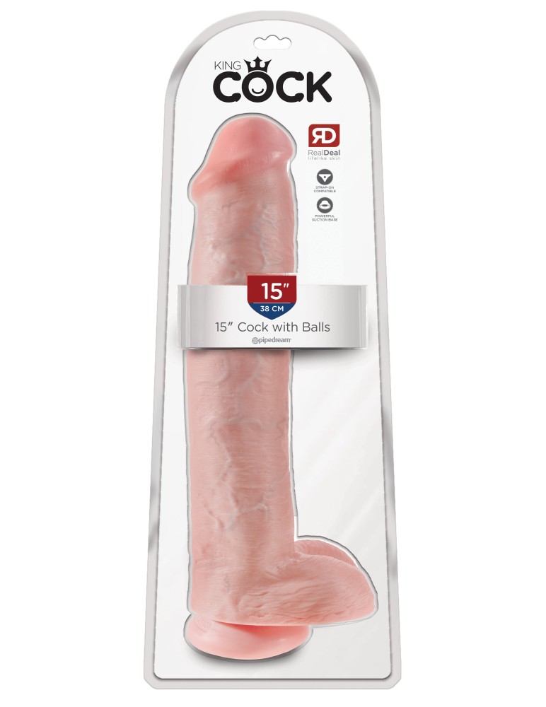 15" Cock with Balls  Light | ViPstore.hu - Erotika webáruház #1 - EAN 603912746686 | SKU PIPE553521