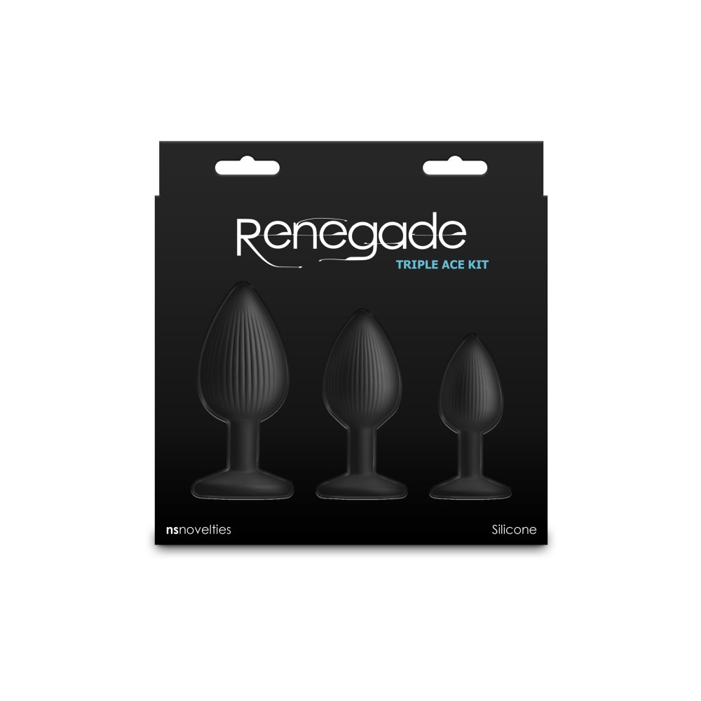 Renegade - Triple Ace Kit - Black | ViPstore.hu - Erotika webáruház #4 - EAN 657447110764 | SKU NSTOYS1208
