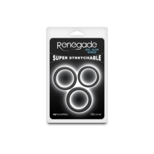 Renegade - 3pc Slim Rings - Black | ViPstore.hu - Erotika webáruház #1 - EAN 657447110771 | SKU NSTOYS1209