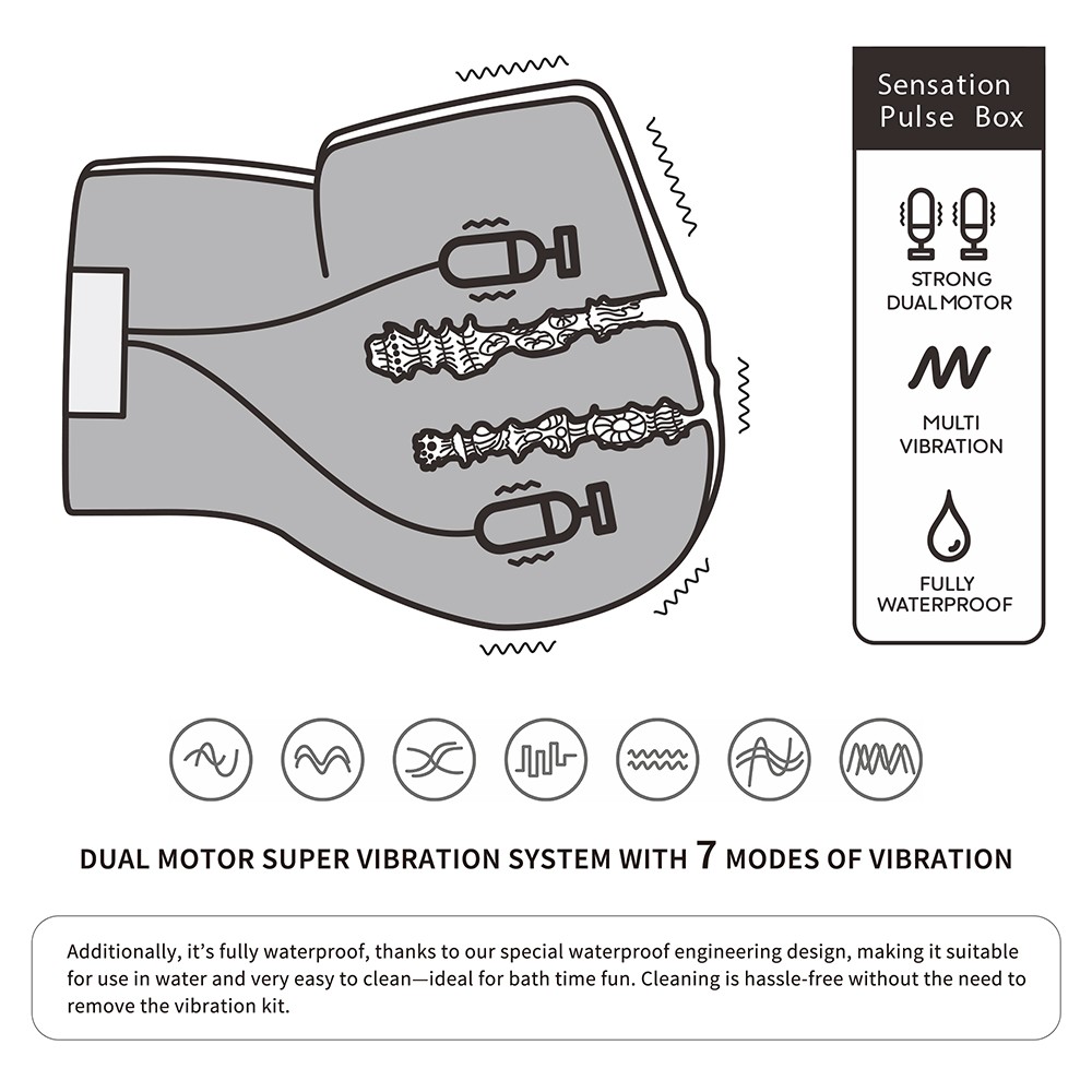 Streetgirl's Dual Motor Sensation Pulse | ViPstore.hu - Erotika webáruház #7 - EAN 6942063402312 | SKU LVTOY00817