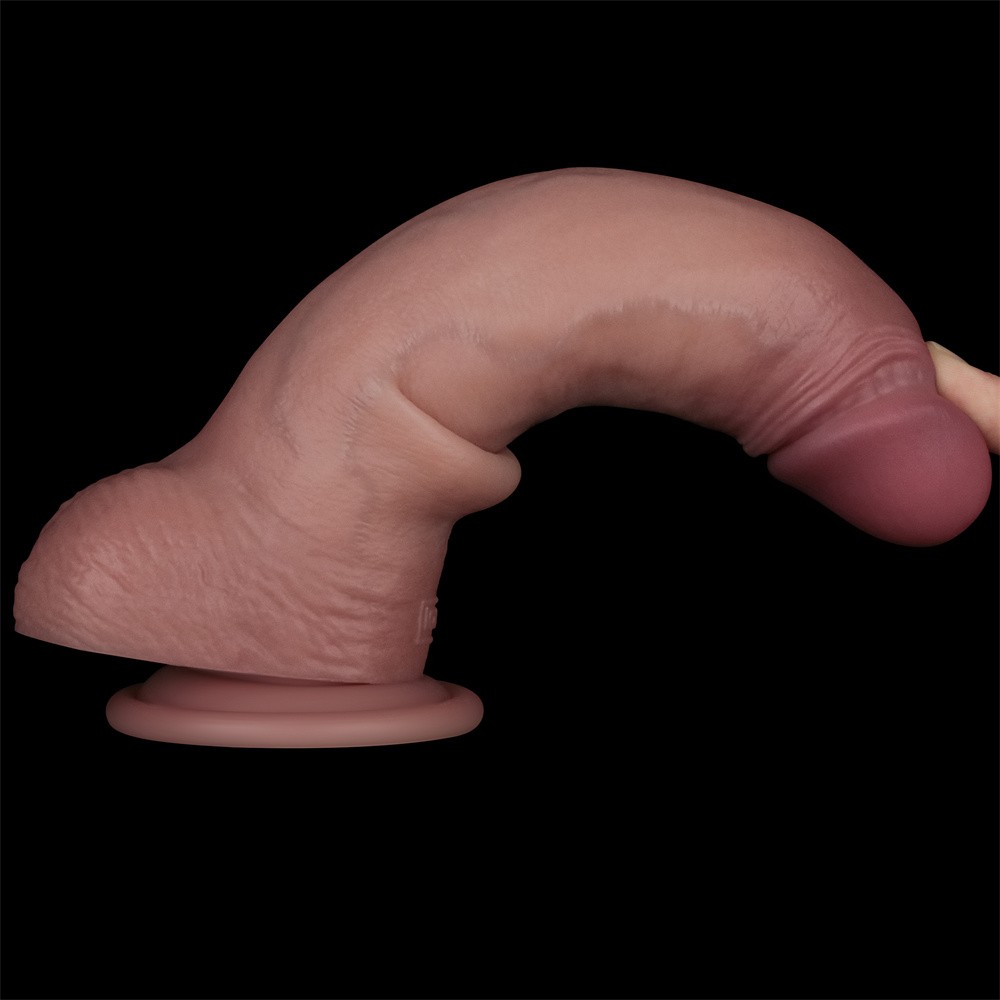 8.5'' Sliding Skin Pro II Dual Layer Silicone Dong | ViPstore.hu - Erotika webáruház #10 - EAN 6942063402657 | SKU LVTOY00823