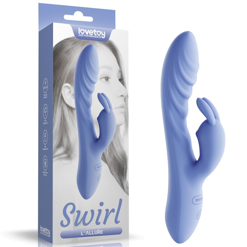 L'Allure Swirl Rechargeable Vibrator | ViPstore.hu - Erotika webáruház #1 - EAN 6942063401902 | SKU LVTOY00826