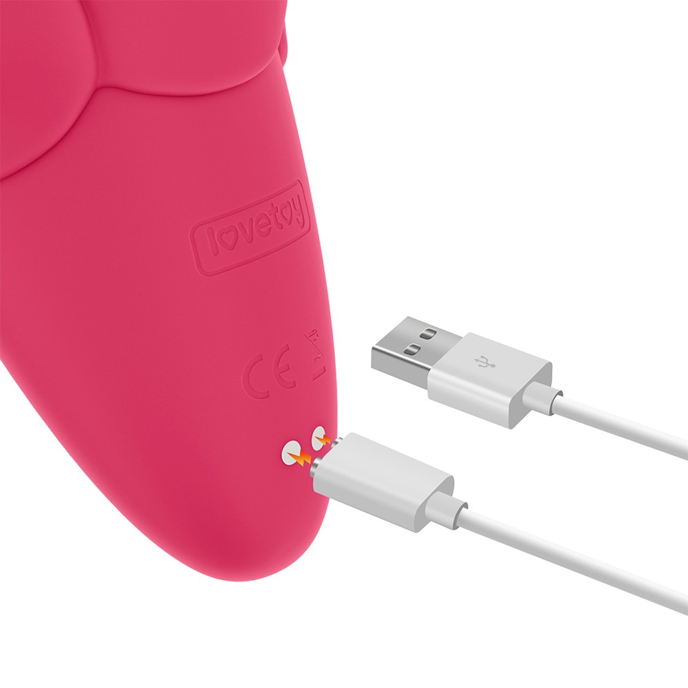 Flicker Rechargeable Vibrator Rose Red | ViPstore.hu - Erotika webáruház #7 - EAN 6942063401827 | SKU LVTOY00829