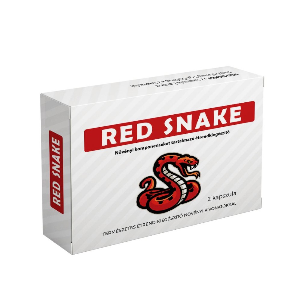 RED SNAKE  - 2 pcs | ViPstore.hu - Erotika webáruház #1 - EAN 5999576630139 | SKU SNAKE00001