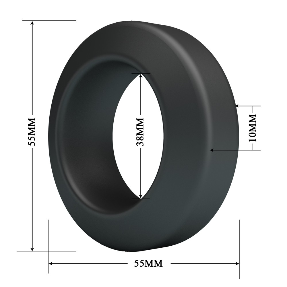 Crazy Bull Brodan Super Soft Silicone Ring | ViPstore.hu - Erotika webáruház #8 - EAN 6959532337457 | SKU DEBRA01894