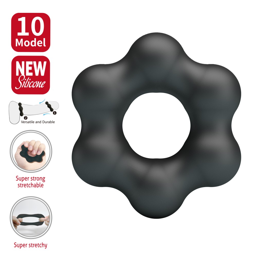 Crazy Bull Clauzell Super Soft Silicone Ring | ViPstore.hu - Erotika webáruház #3 - EAN 6959532337464 | SKU DEBRA01895