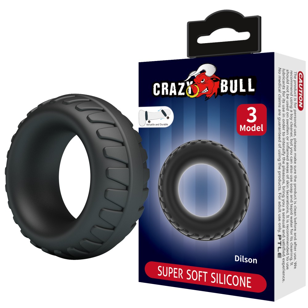 Crazy Bull Dilson Super Soft Silicone Ring | ViPstore.hu - Erotika webáruház #2 - EAN 6959532337471 | SKU DEBRA01896