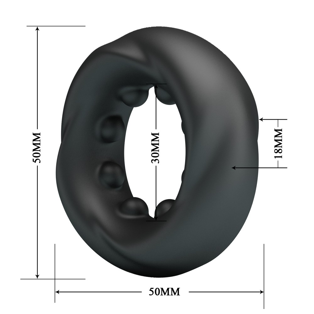 Crazy Bull Daquez Super Soft Silicone Ring | ViPstore.hu - Erotika webáruház #7 - EAN 6959532337488 | SKU DEBRA01897