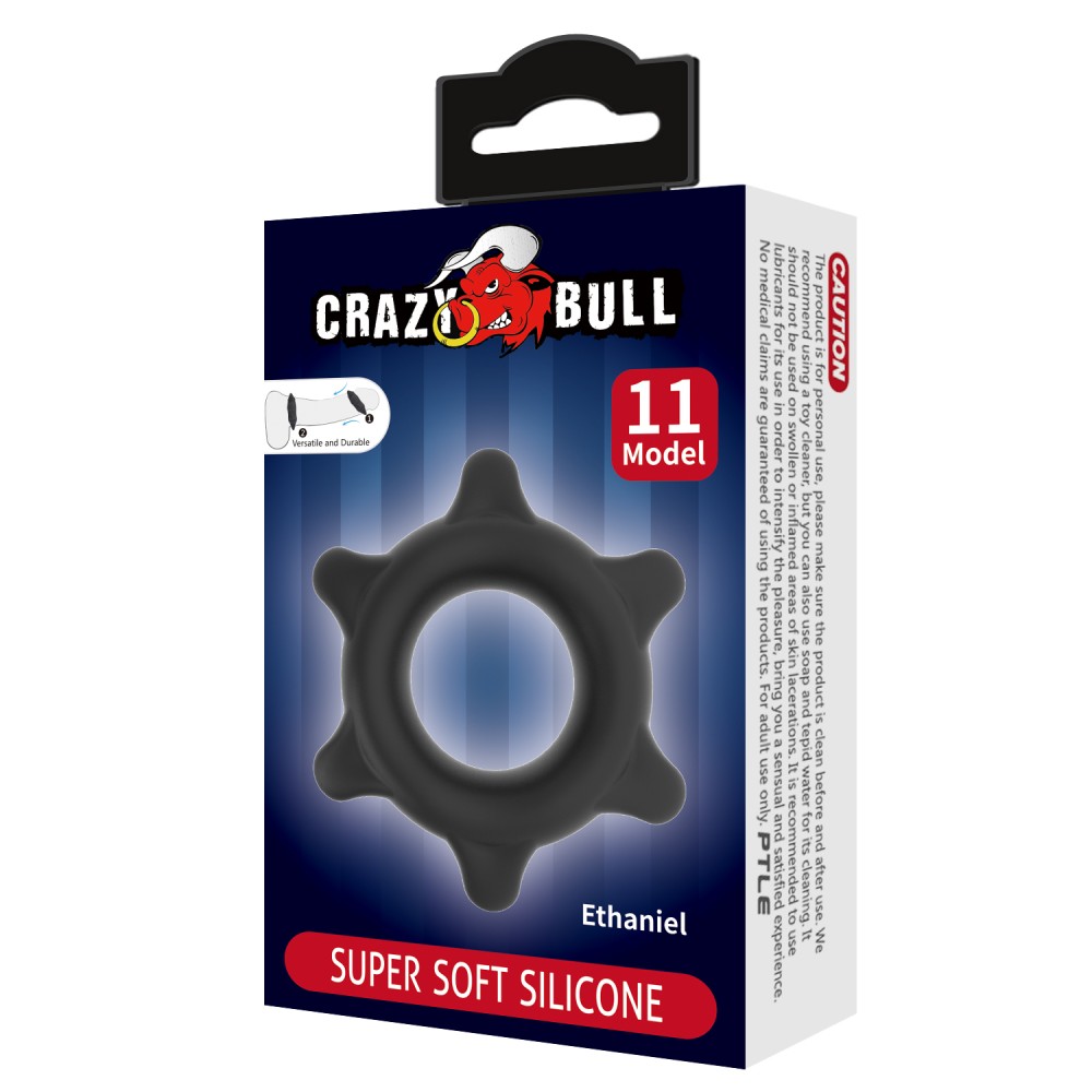 Crazy Bull Ethaniel Super Soft Silicone Ring | ViPstore.hu - Erotika webáruház #1 - EAN 6959532337495 | SKU DEBRA01898
