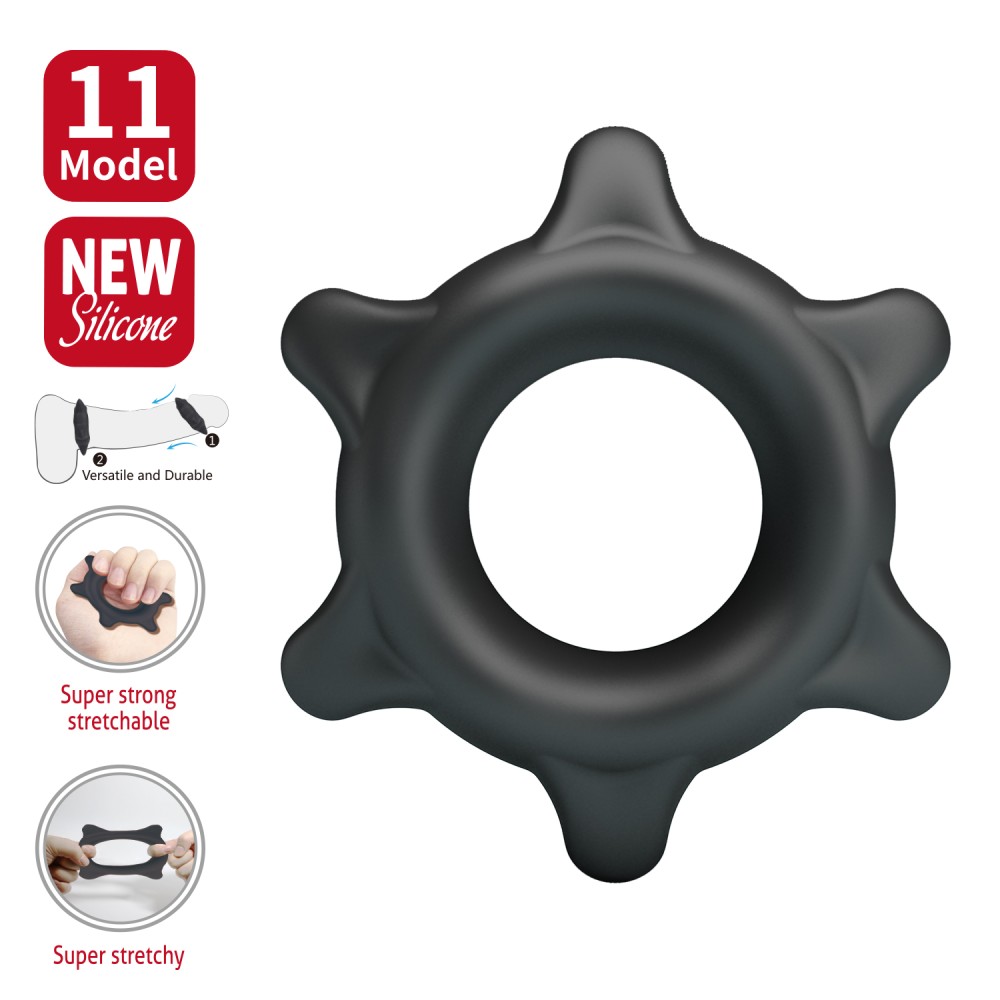 Crazy Bull Ethaniel Super Soft Silicone Ring | ViPstore.hu - Erotika webáruház #3 - EAN 6959532337495 | SKU DEBRA01898