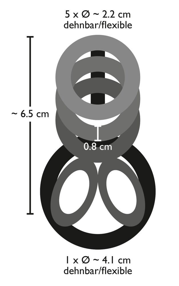 Bad Kitty Cock Ring 3 | ViPstore.hu - Erotika webáruház #5 - EAN 4024144513772 | SKU BADKIT0104