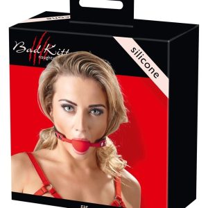 Bad Kitty Red Gag Silicone | ViPstore.hu - Erotika webáruház #1 - EAN 4024144294411 | SKU BADKIT0155