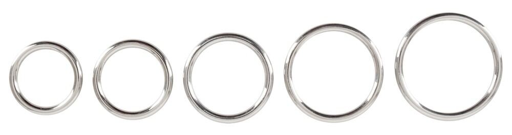 Bad Kitty Set of 5 Metal Rings | ViPstore.hu - Erotika webáruház #2 - EAN 4024144539802 | SKU BADKIT0180