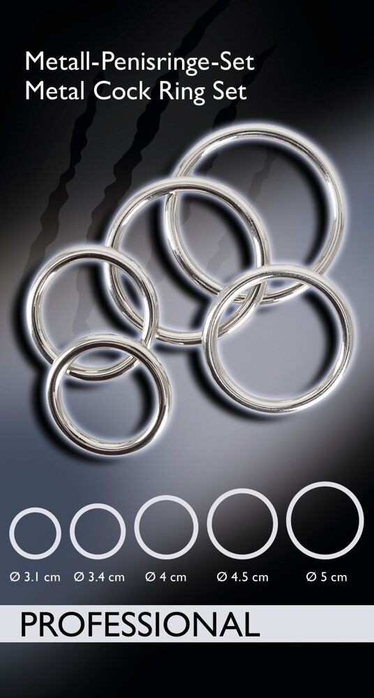 Bad Kitty Set of 5 Metal Rings | ViPstore.hu - Erotika webáruház #6 - EAN 4024144539802 | SKU BADKIT0180