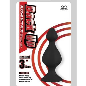 Back Up 3" Silicone Butt Plug w/Suction Cup II | ViPstore.hu - Erotika webáruház #1 - EAN 4897078621352 | SKU NMC0002492