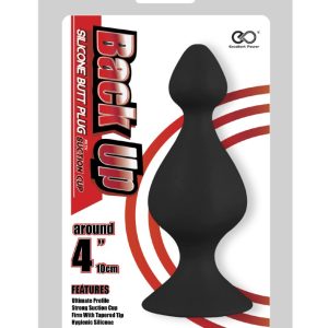 Back Up 4" Silicone Butt Plug w/Suction Cup I | ViPstore.hu - Erotika webáruház #1 - EAN 4897078621376 | SKU NMC0002493